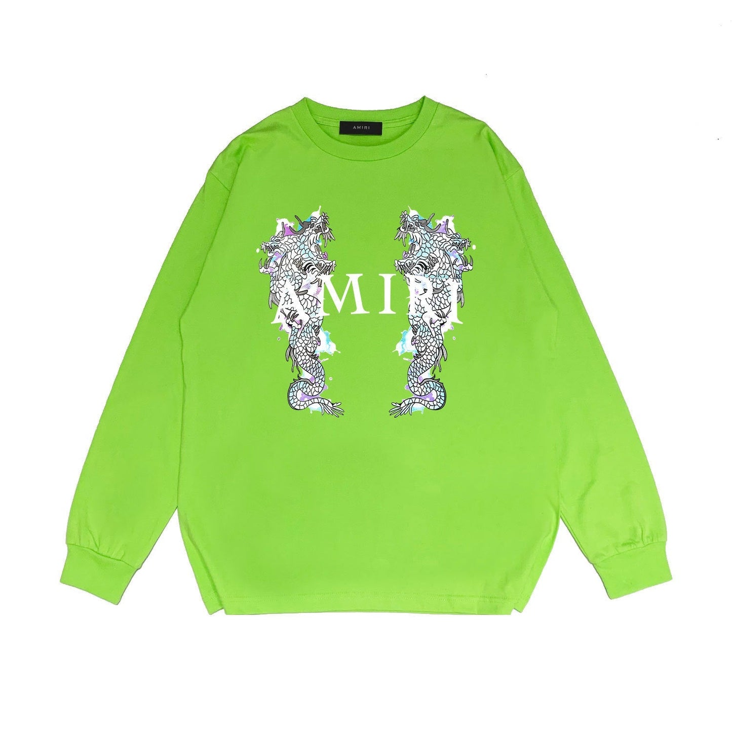 Amiri Long Sleeve Shirt Long Sleeve Long-Sleeved T-Shirt Blouse