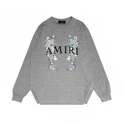 Amiri Long Sleeve Shirt Long Sleeve Long-Sleeved T-Shirt Blouse