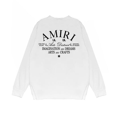 Amiri Long Sleeve Shirt Long Sleeve Long-Sleeved T-shirt Blouse