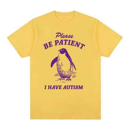 2001Patient I Have Autism Meme T Shirts Funny Men Women