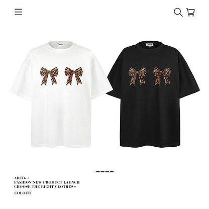 American vintage street T-shirt cotton vintage men's summer loose