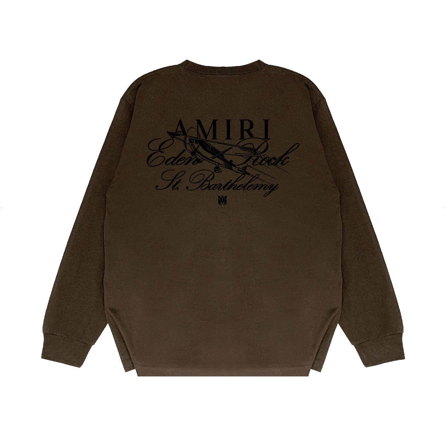 Amiri Long Sleeve Shirt Long Sleeve Long-Sleeved T-Shirt Blouse