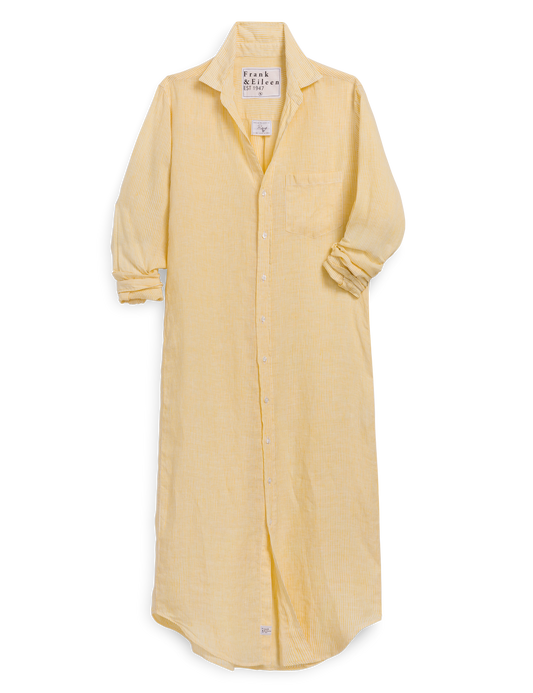 RORY Yellow Stripe, Italian Classic Linen