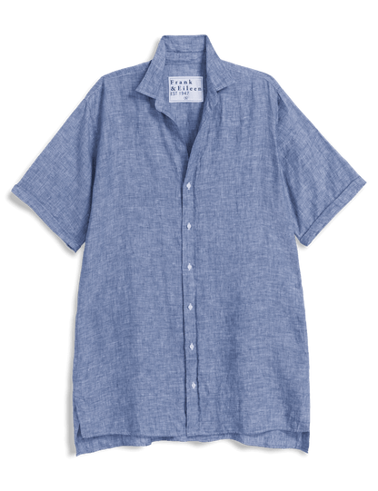 ROSEMARY Blue, Italian Classic Linen