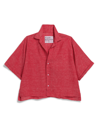 ROSIE Red, Italian Classic Linen