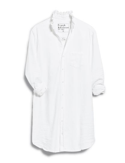 MARY RUFFLE White, Famous Denim
