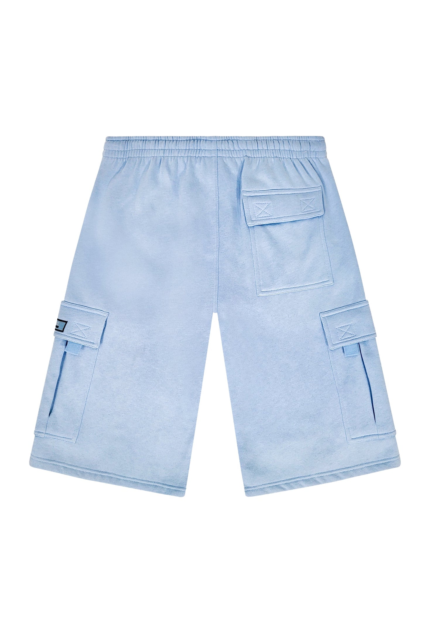 RESTRICT Baggy Fit Cargo Fleece Shorts