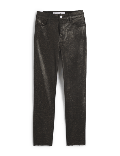 SLIGO Gold Glitter Wax, Italian Waxed Denim