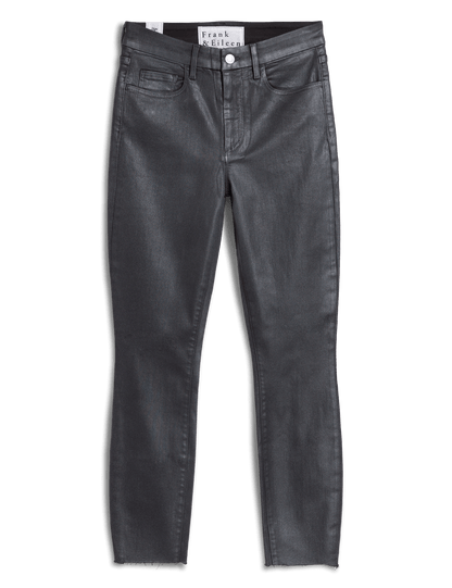 SLIGO Pewter Glitter Wax, Italian Waxed Denim