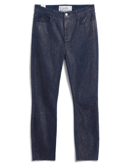 SLIGO Rinse with Gold Glitter Wax, Italian Waxed Denim