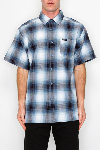 Plaid Short Sleeve Shirt