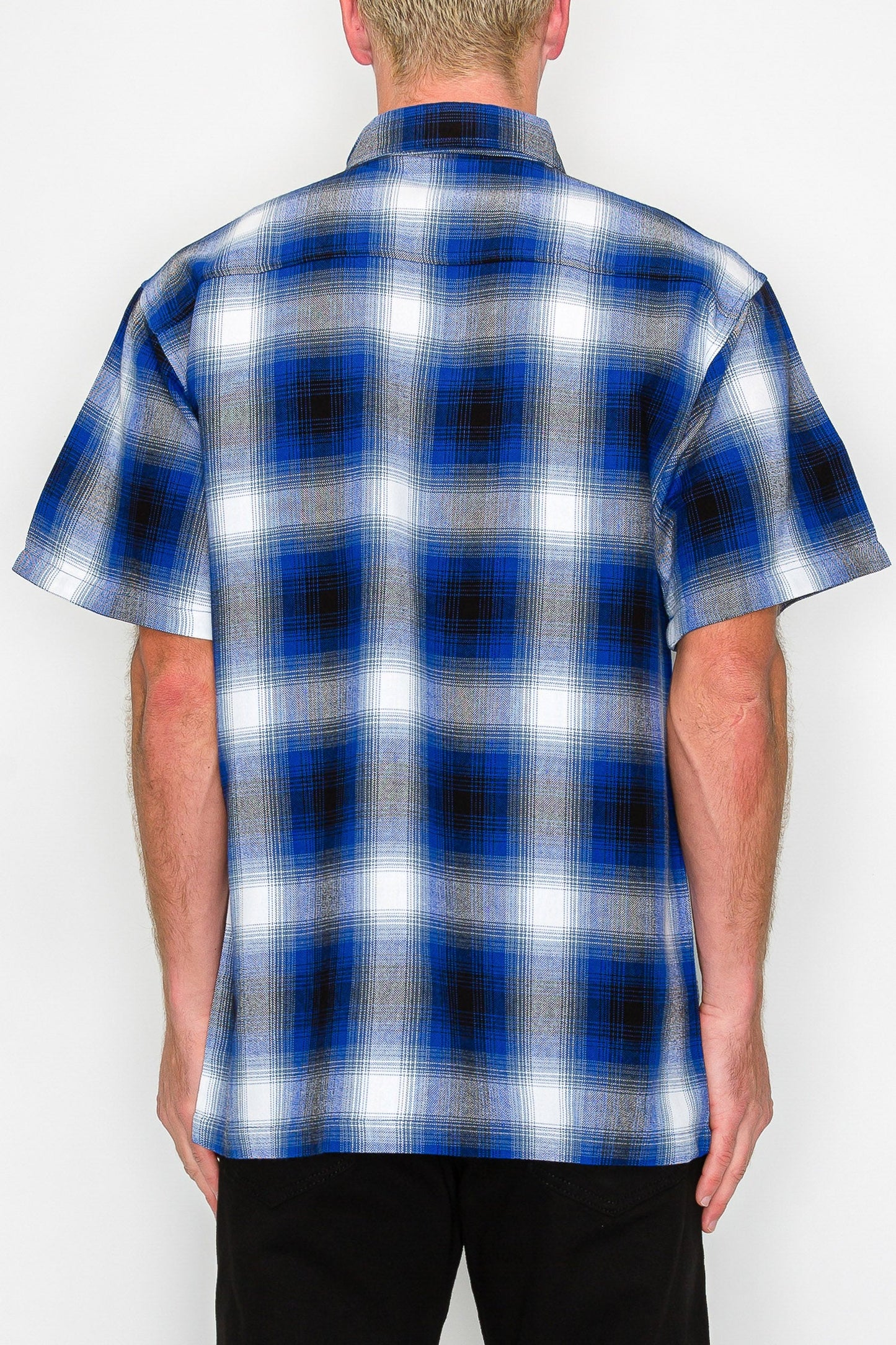 Plaid Short Sleeve Shirt