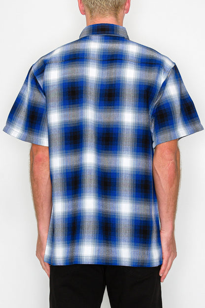 Plaid Short Sleeve Shirt