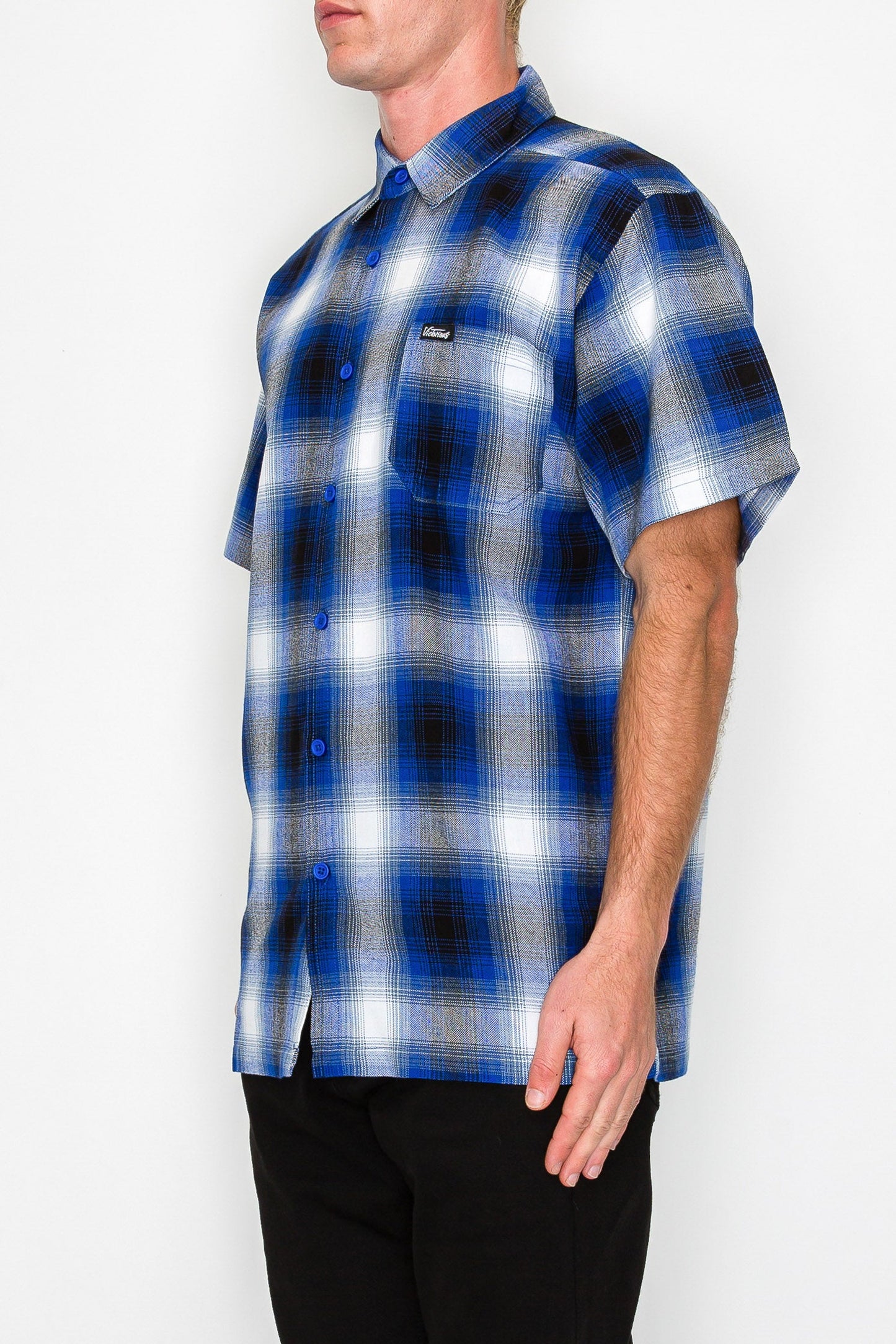 Plaid Short Sleeve Shirt