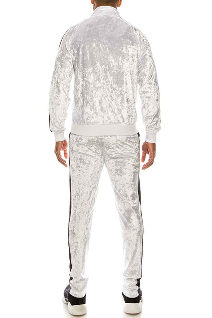Velour Track Suit