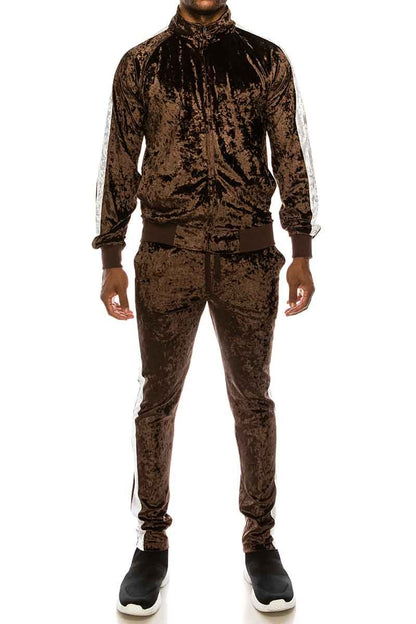 Velour Track Suit