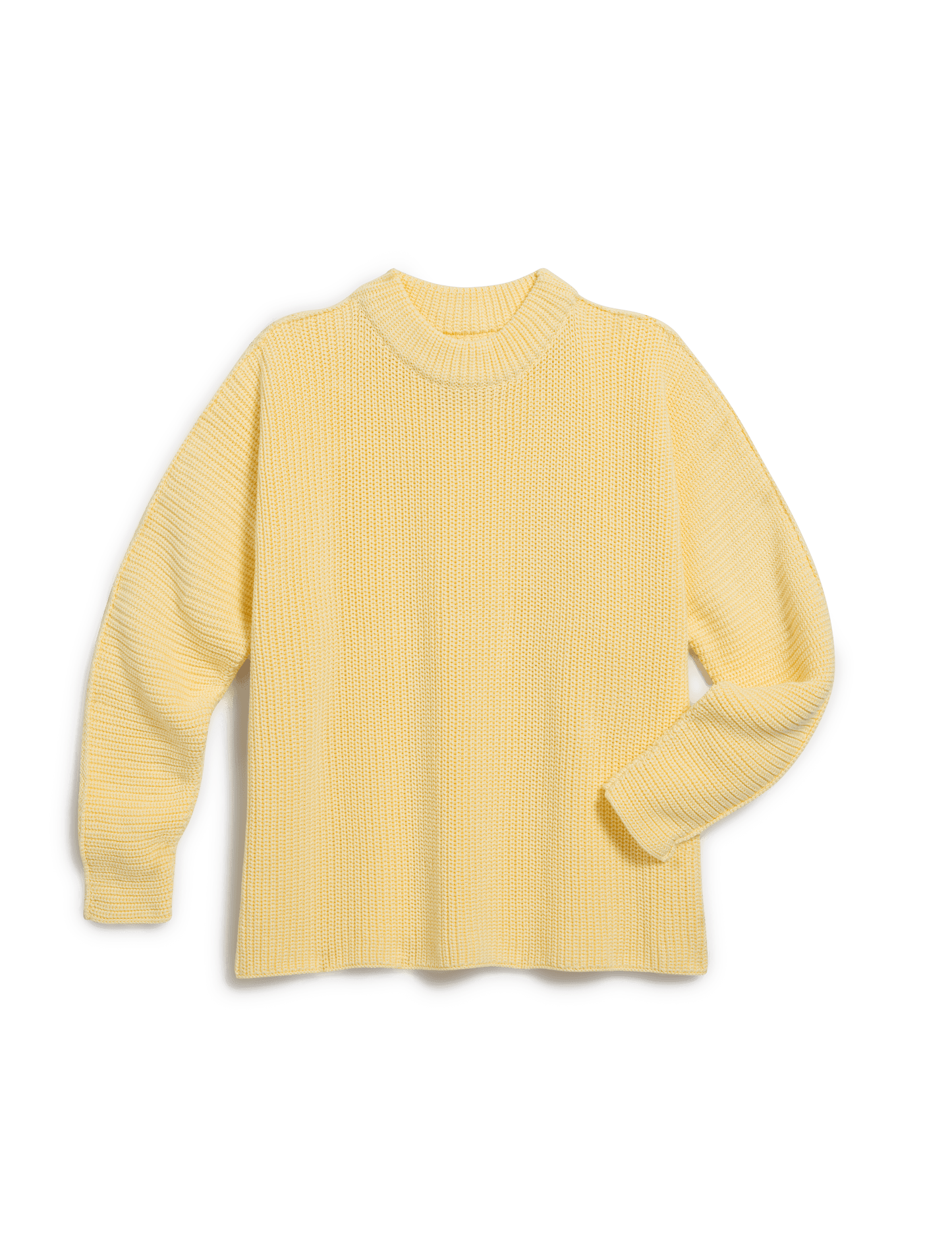 MONTECITO SWEATER Daffodil, Pure Italian Cotton