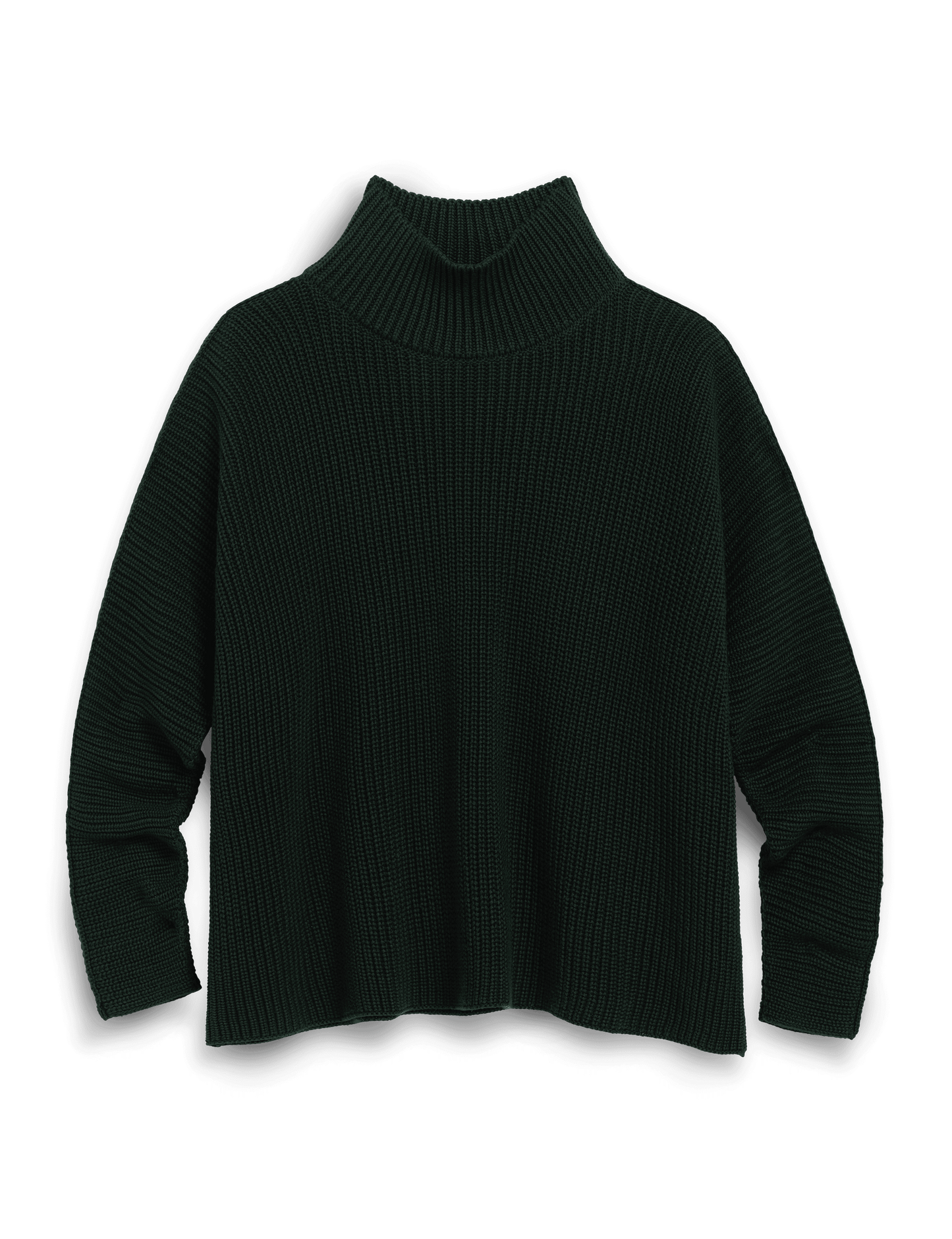 MONTECITO TURTLENECK British Racing Green, Pure Italian Cotton