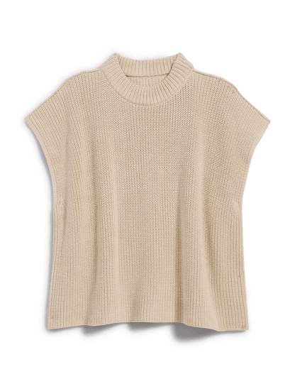 MONTECITO VEST Sand, Pure Italian Cotton