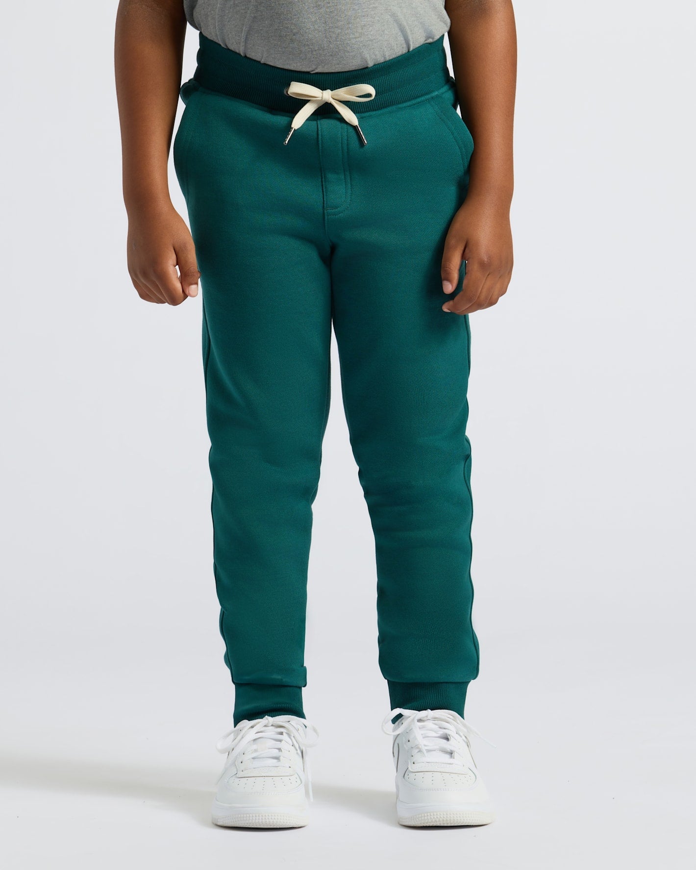 Boys Deep Emerald Full Zip Fleece Hoodie & Jogger 2-Pack