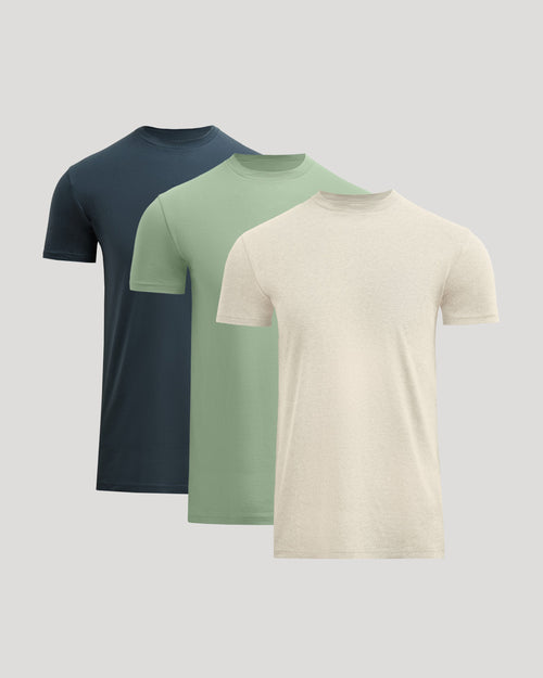 Seasonal Tall Straight Hem T-Shirt 3-Pack