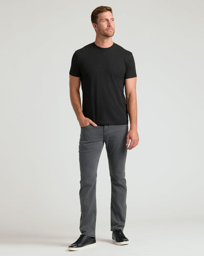 Black Classic Crew Neck 6-Pack