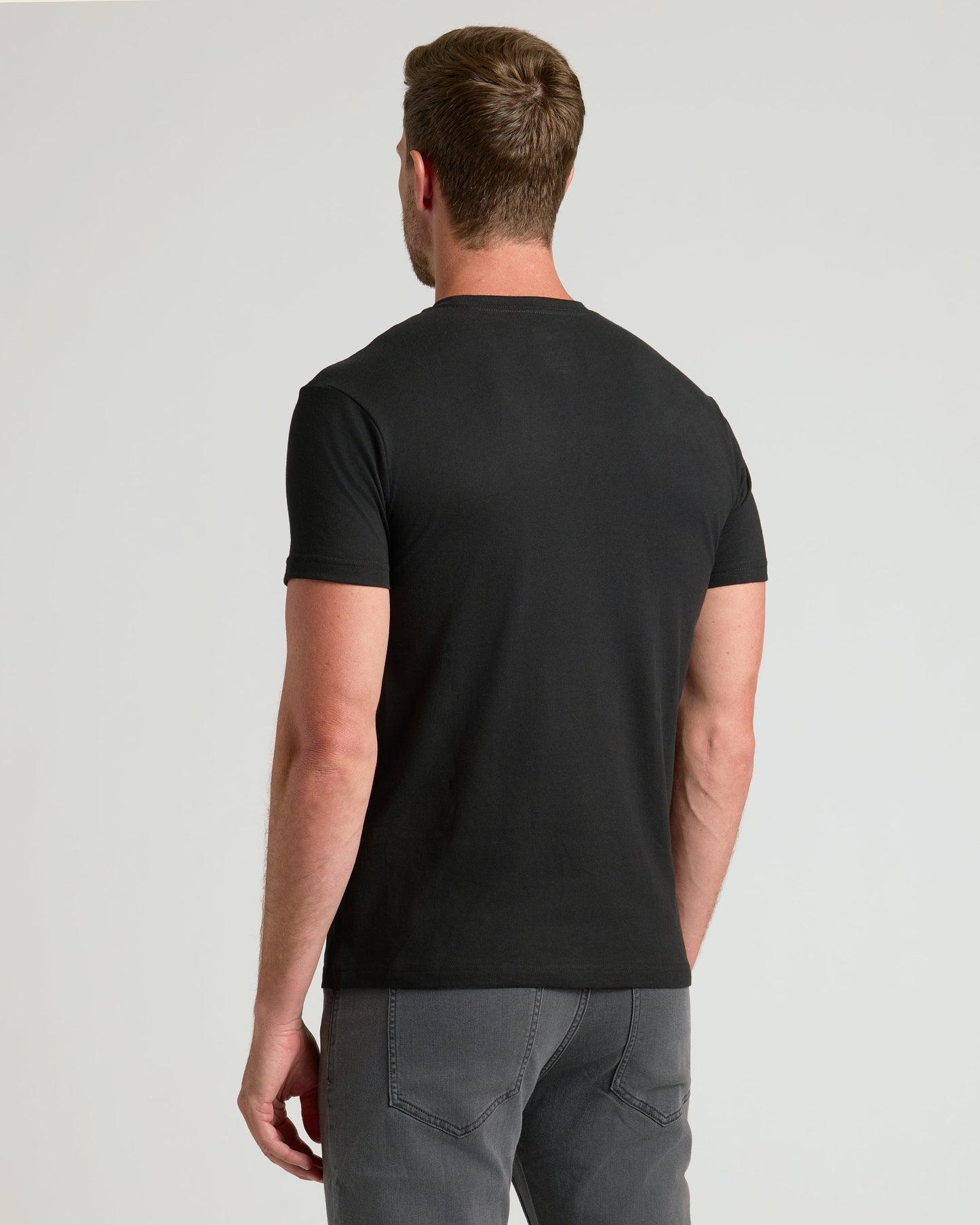 Black Classic Crew Neck 6-Pack