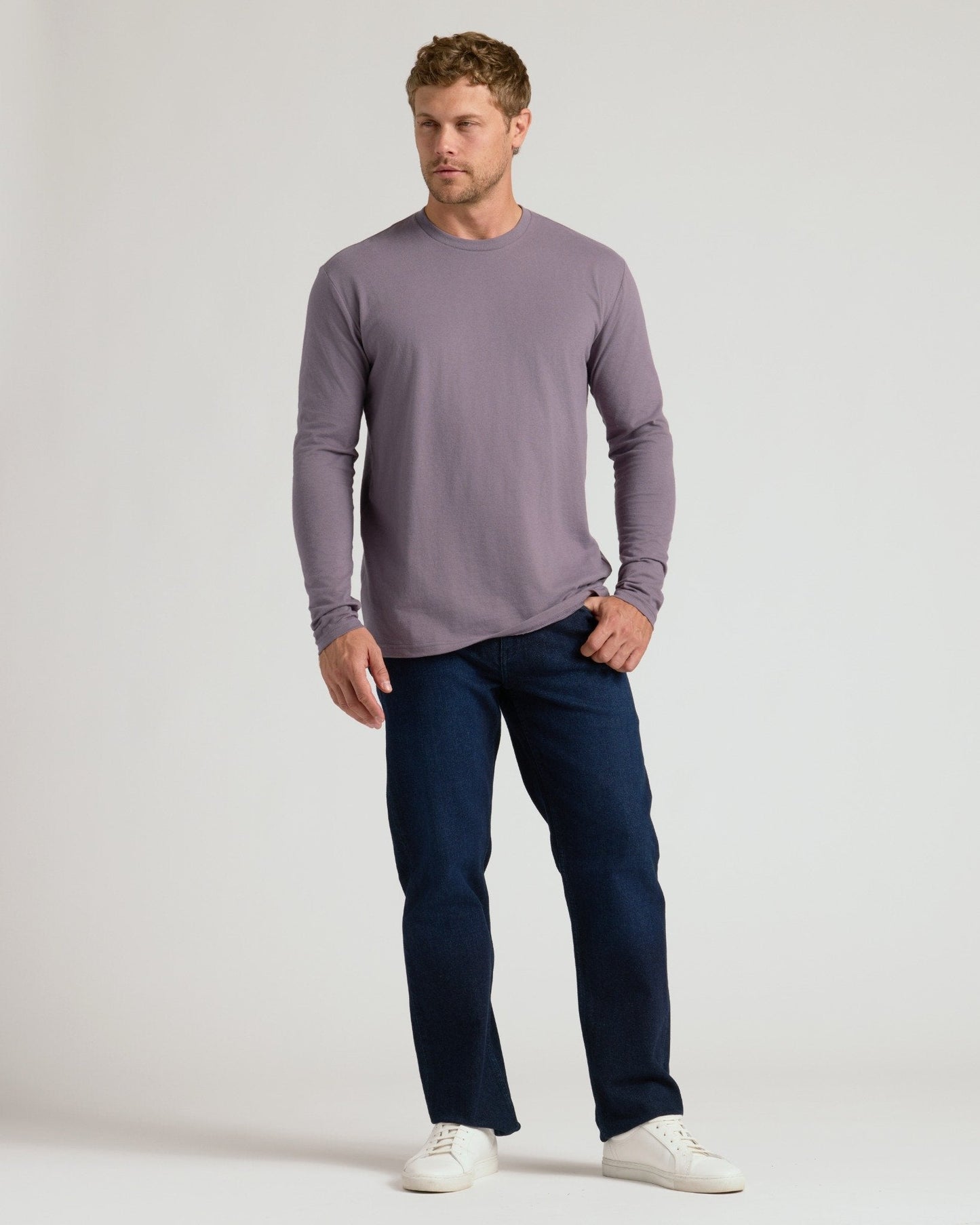 Classic Long Sleeve Crew Neck 3-Pack