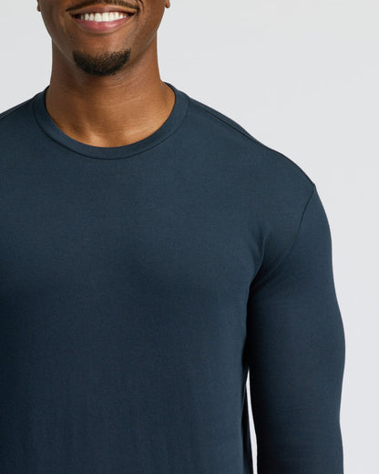All Navy Tall Classic Long Sleeve Crew 6-Pack