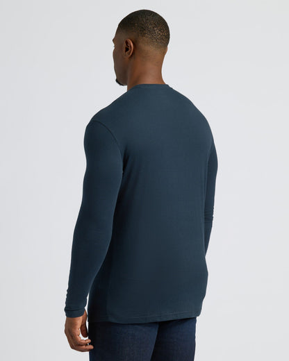 All Navy Tall Classic Long Sleeve Crew 6-Pack