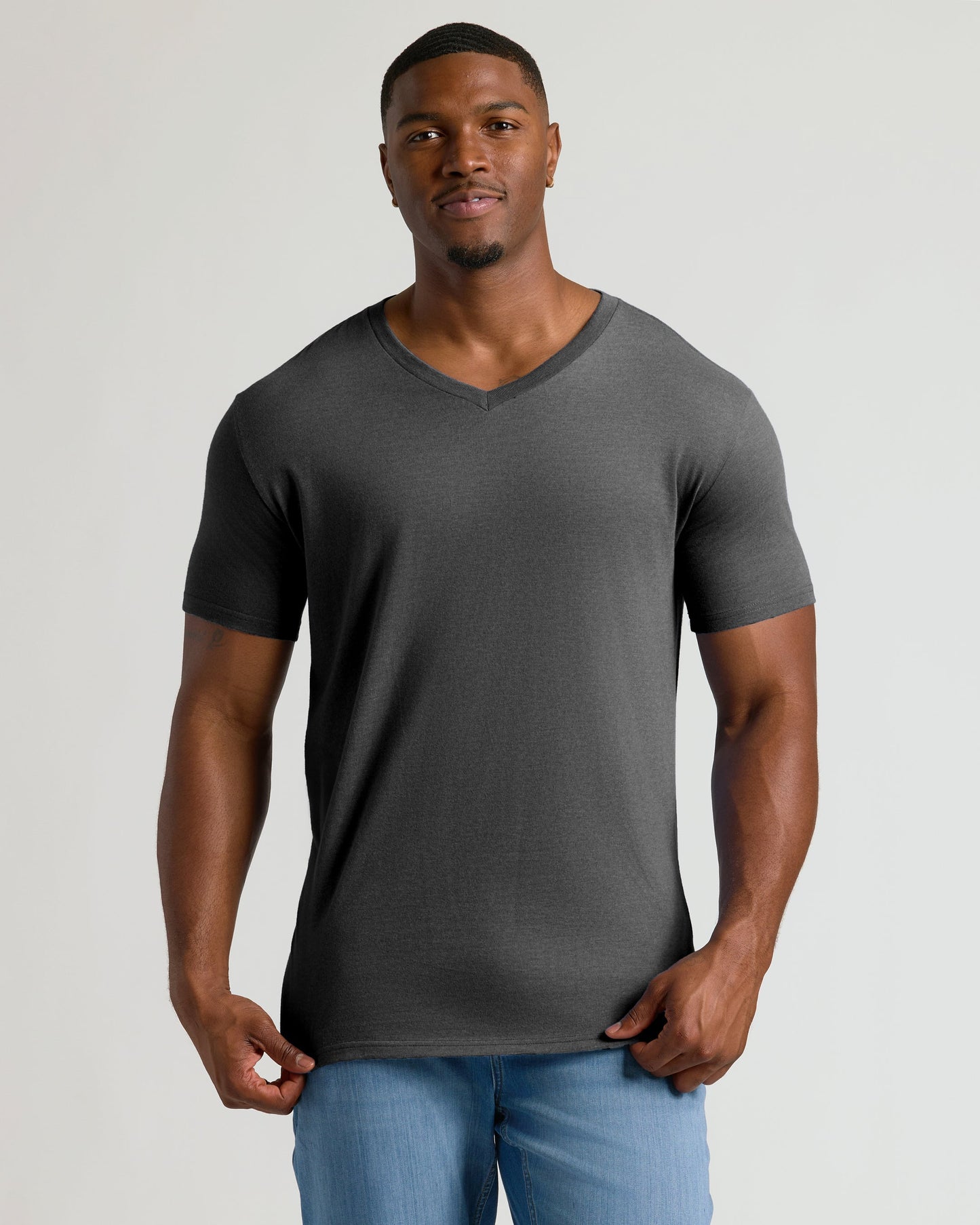 Short Sleeve Tall Classic V-Neck 3-Pack