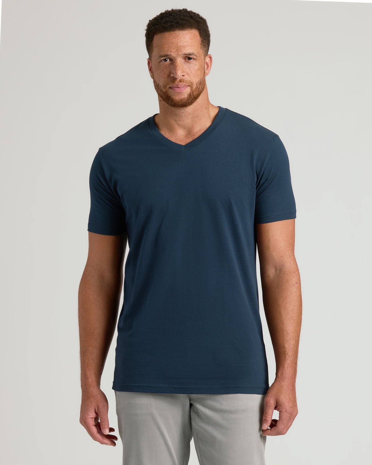 Short Sleeve Tall Classic V-Neck 3-Pack