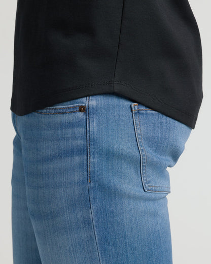 Tall Pima Cotton Blend Curved Hem Crew 4-Pack