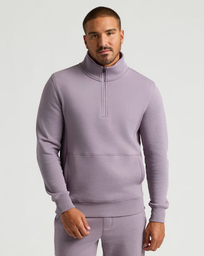 Thistle Quarter Zip Fleece Sweatshirt