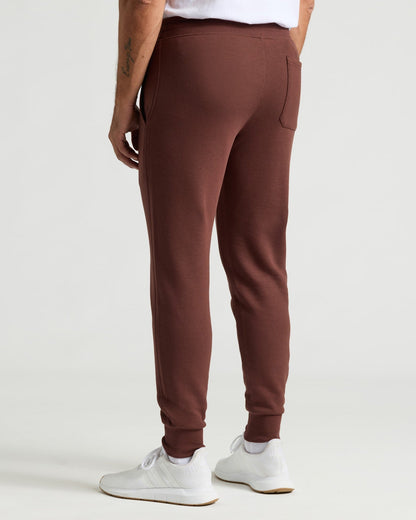 Carob Quarter Zip Fleece Sweatshirt & Jogger 2-Pack