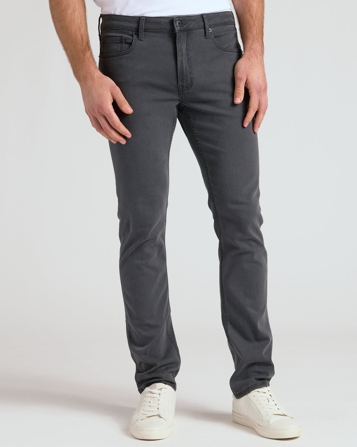 Black & Gray Wash Straight Comfort Stretch Jeans 2-Pack