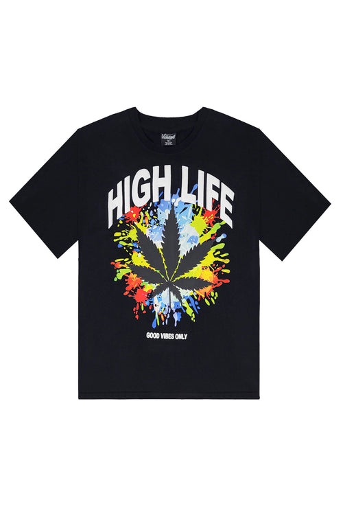 High Life Puff Print T-shirt