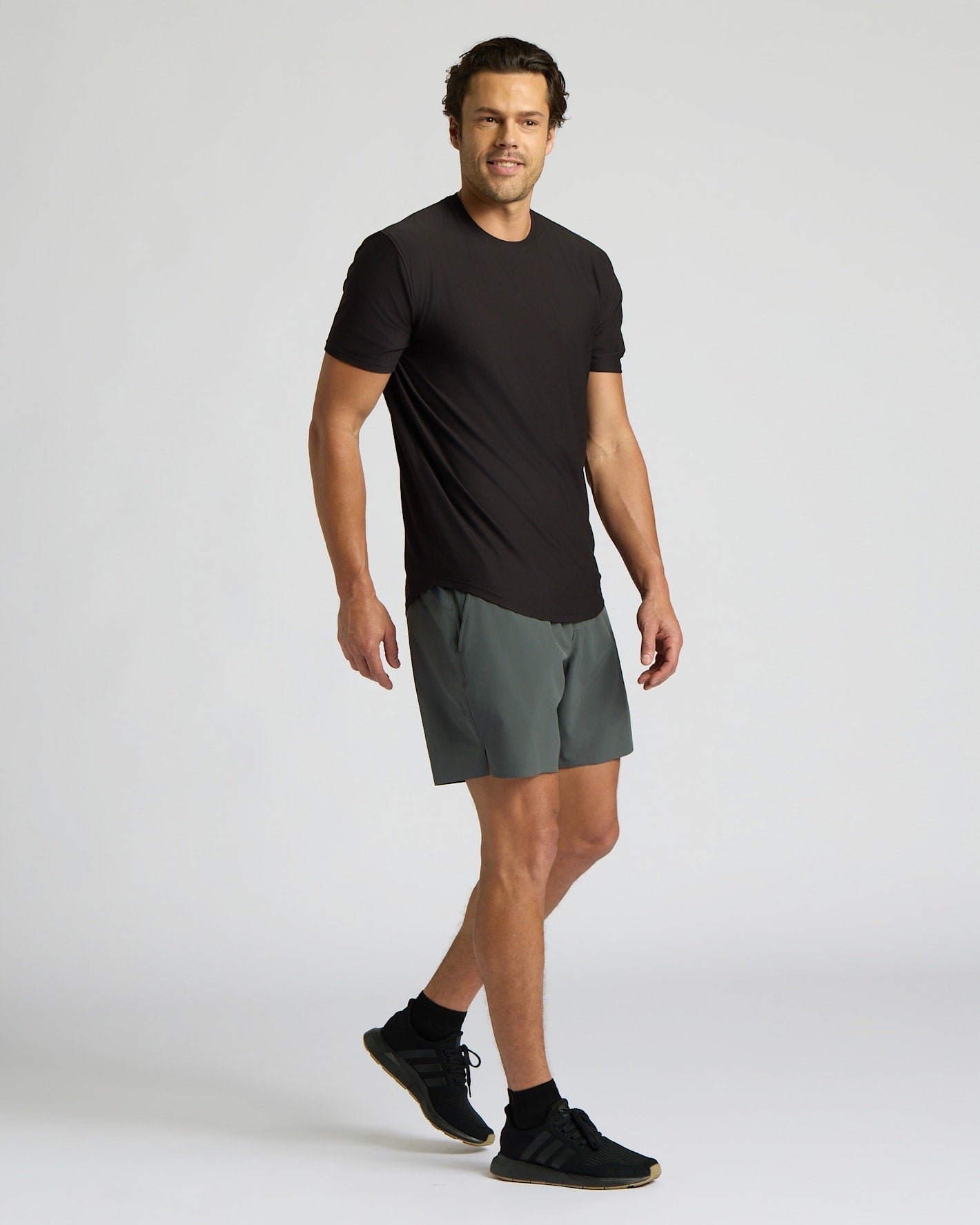 Active Curved Hem Crew 6-Pack