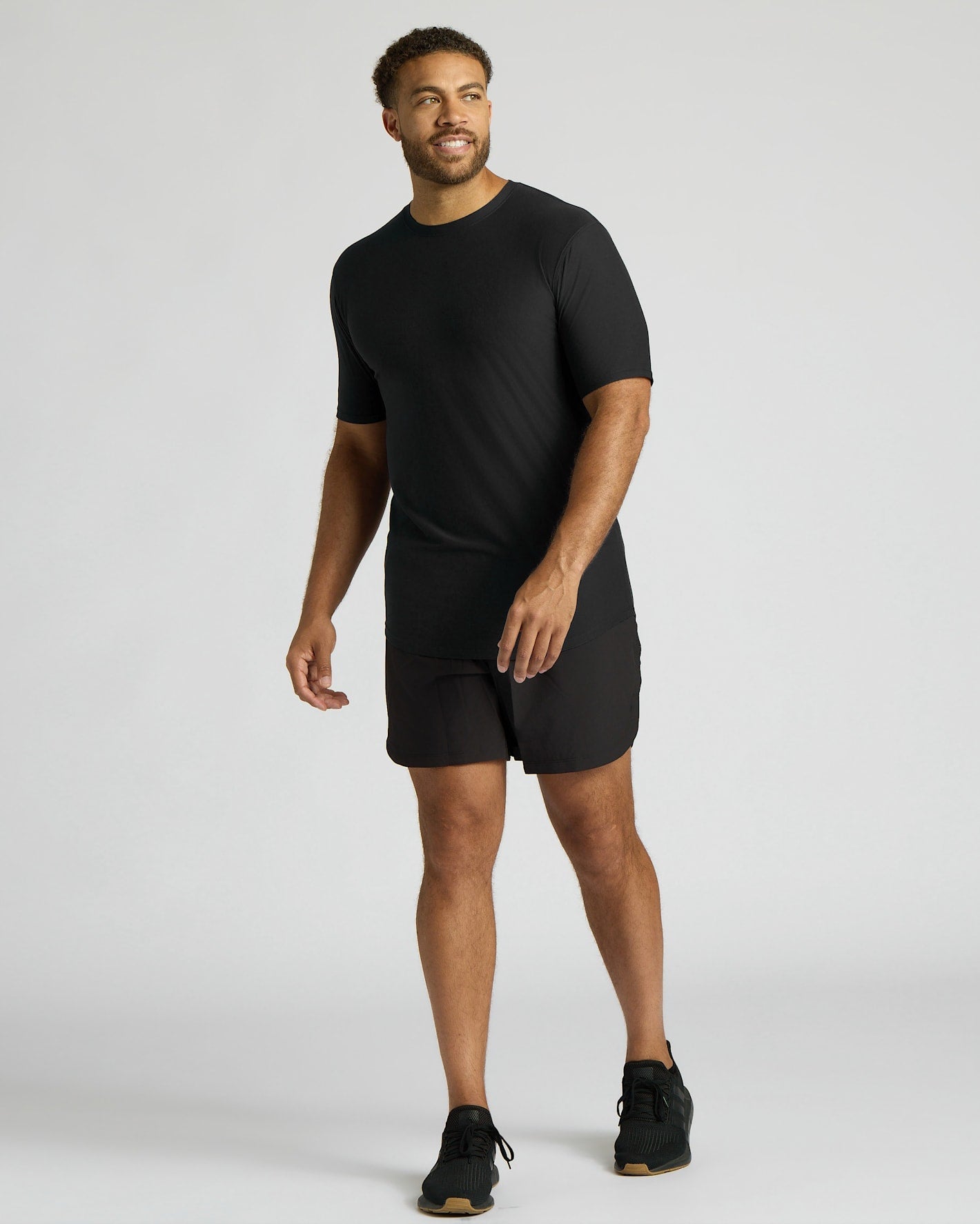 Tall Active Curved Hem Crew 3-Pack