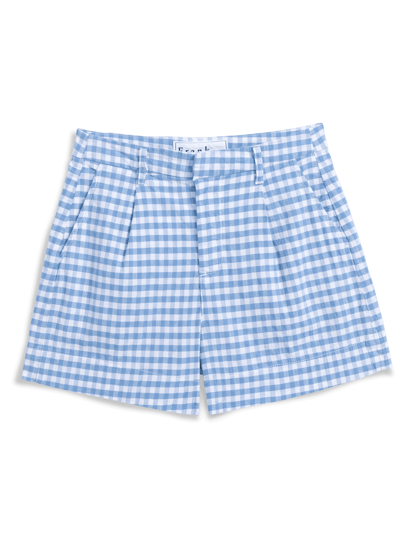 WATERFORD Blue Gingham, Italian Performance Linen