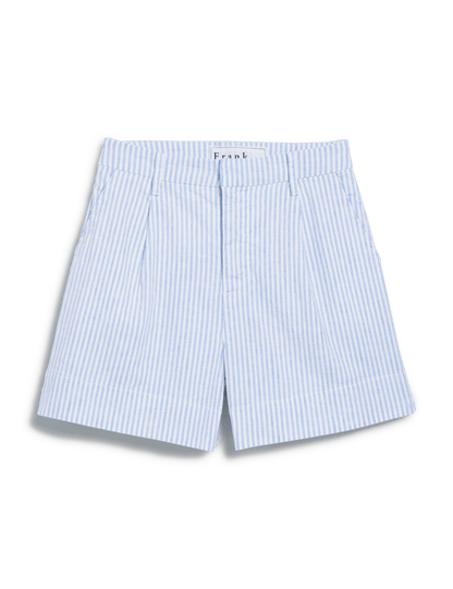 WATERFORD Blue and White Stripe, Italian Performance Linen