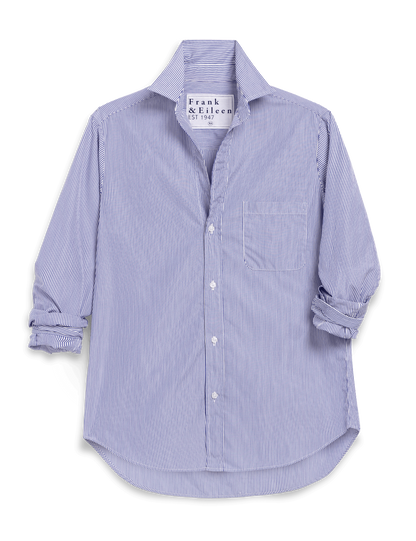 WAVERLY Thin Navy Stripe, Italian Superluxe