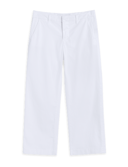 WESTPORT White, Italian Performance Twill