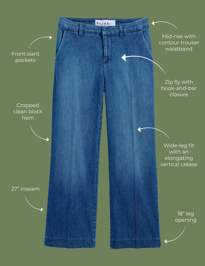 WESTPORT 1984 Wash, Italian Dream™ Light Denim