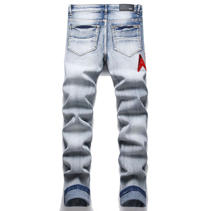 Amiri Jeans Ripped Stretch Jeans