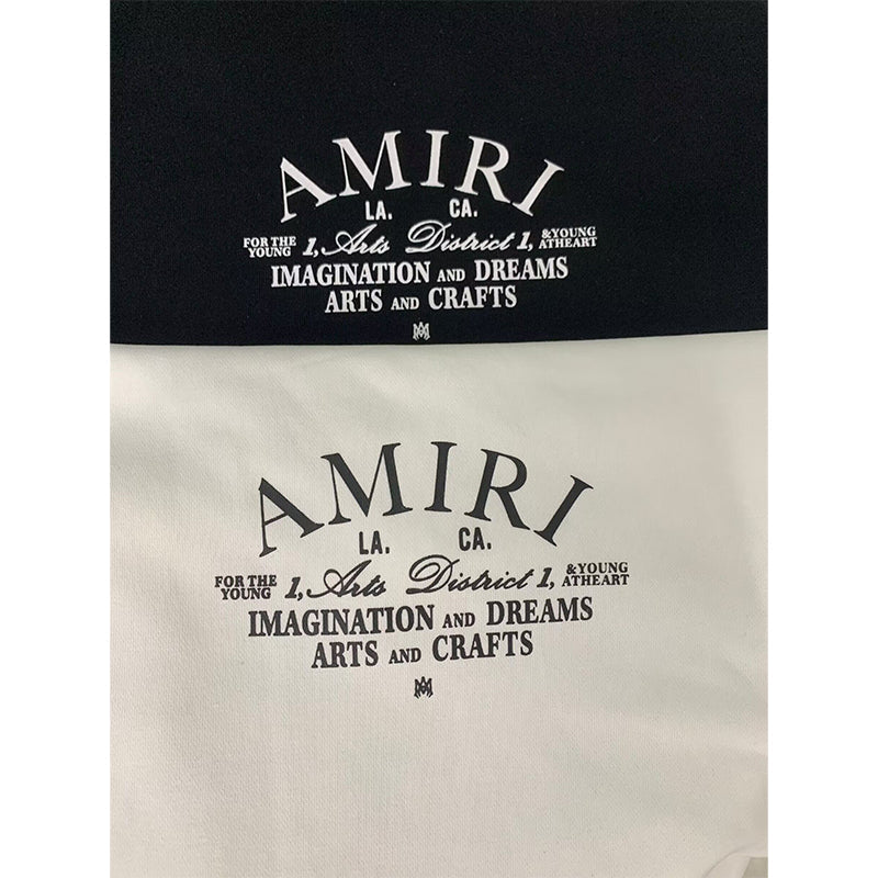 Amiri Hoodie High Street Fashion Prints
