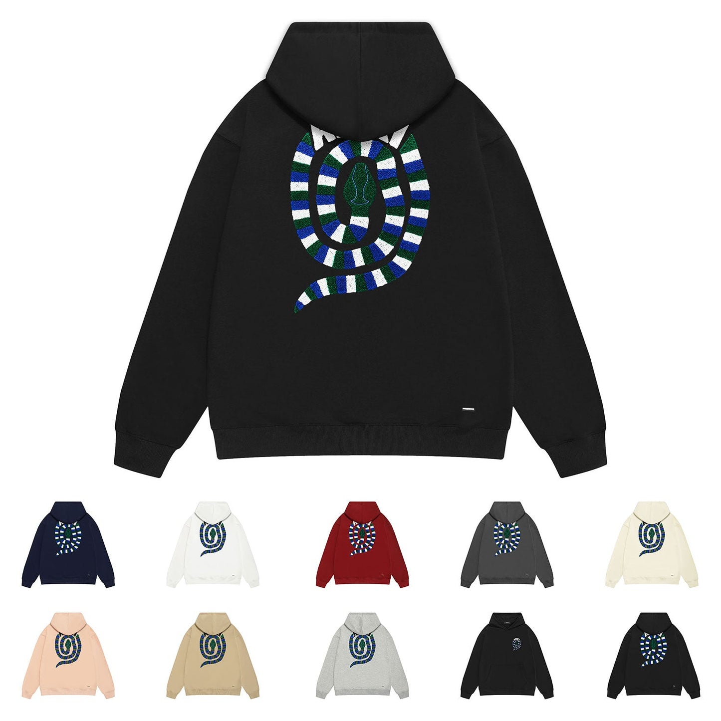 Amiri Hoodie Printed Trendy Pure Cotton