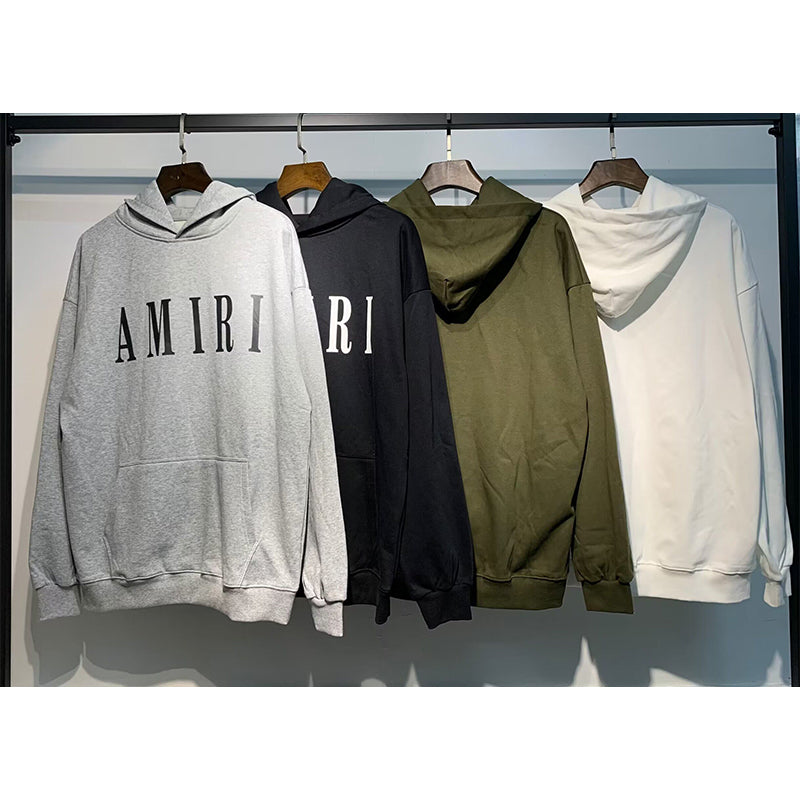 Amiri Hoodie High Street Fashion Prints