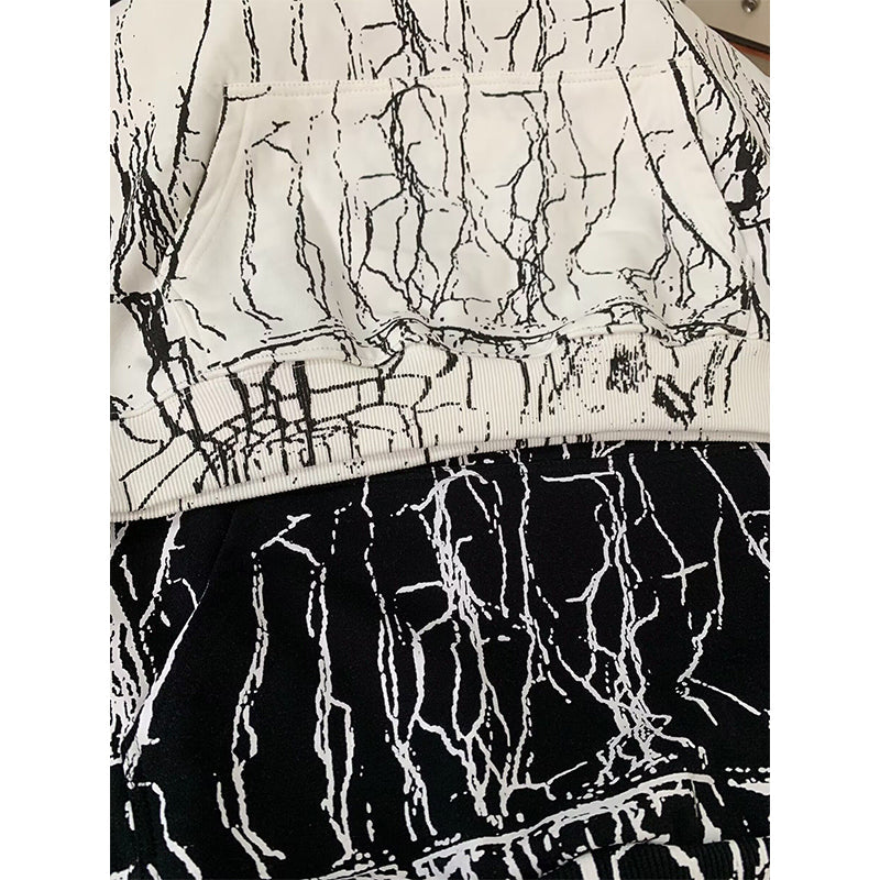 Amiri Hoodie High Street Fashion Prints