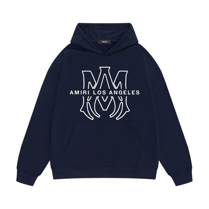 Amiri Hoodie Printed Trendy Pure Cotton